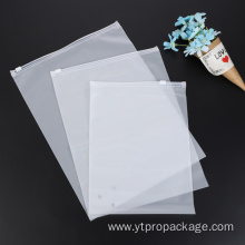 Custom LOGO frosted zip lock plastic packaging bag